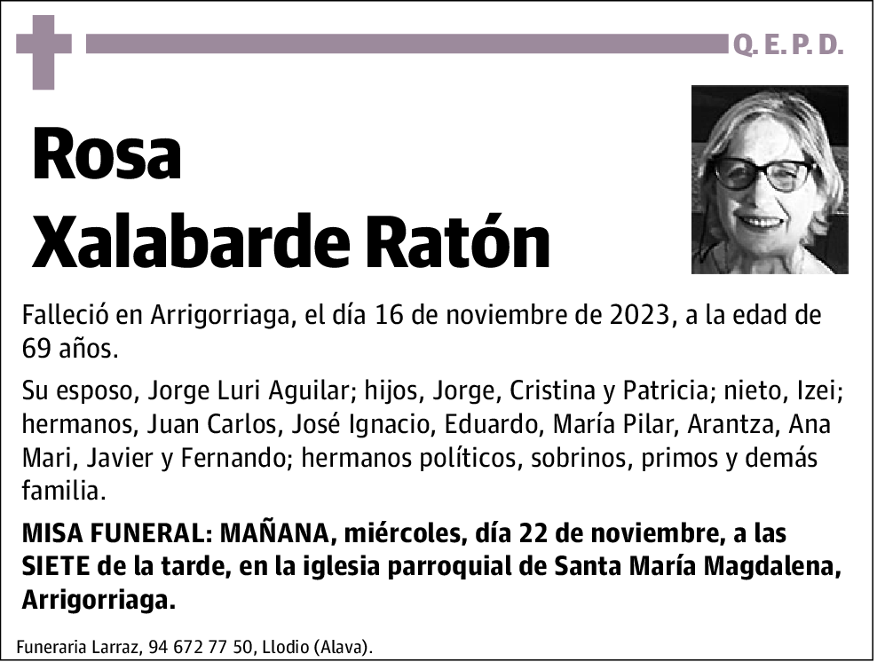 Rosa Xalabarde Ratón