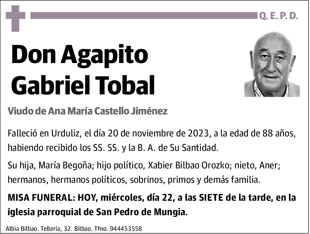 Agapito Gabriel Tobal