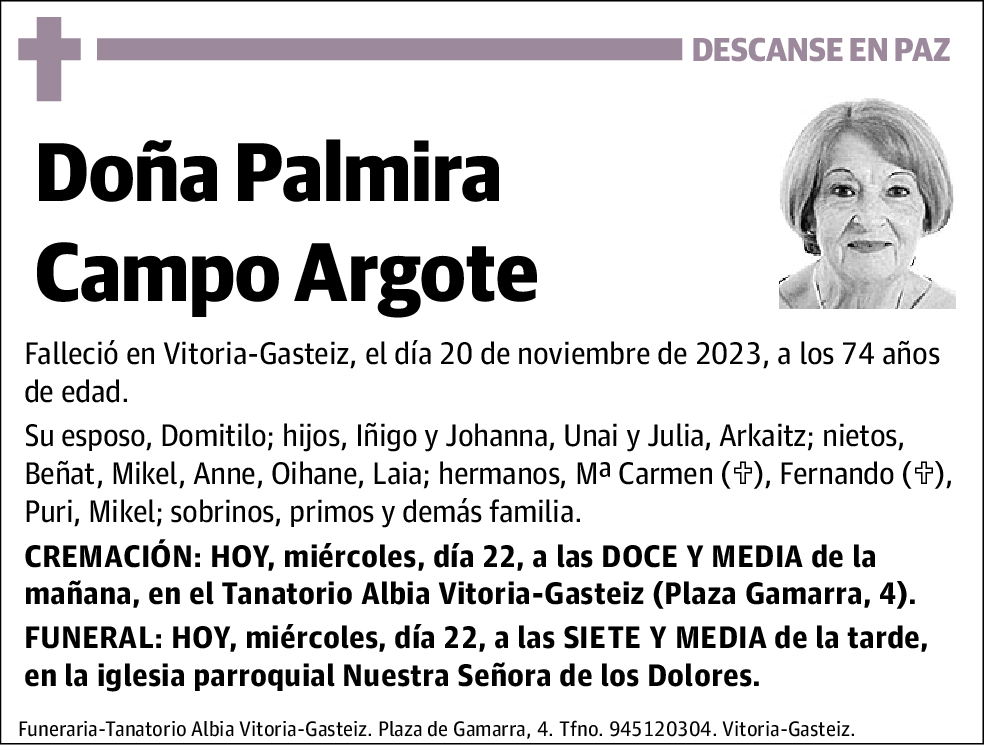 Palmira Campo Argote