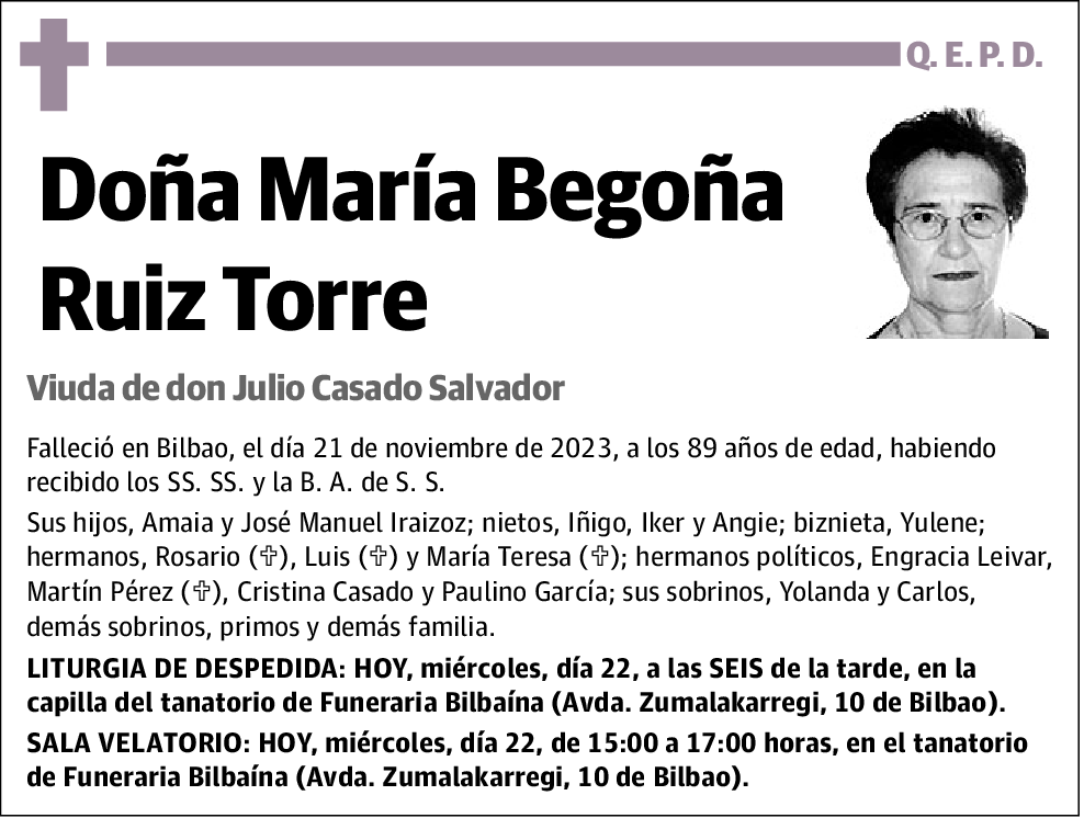 María Begoña Ruiz Torre