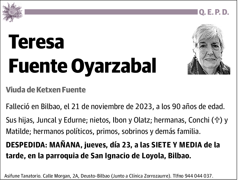 Teresa Fuente Oyarzabal