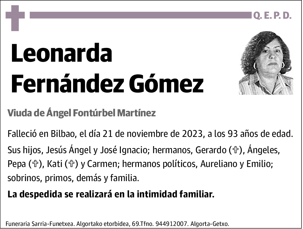 Leonarda Fernández Gómez