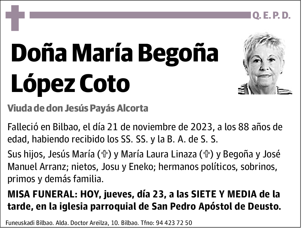 María Begoña López Coto