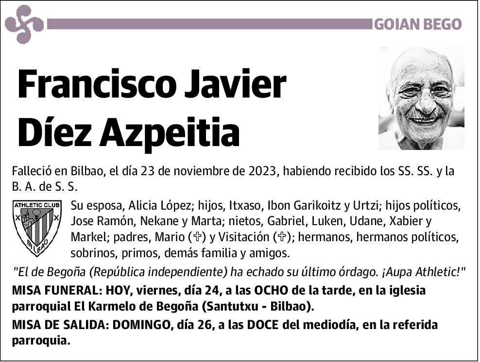 Francisco Javier Díez Azpeitia