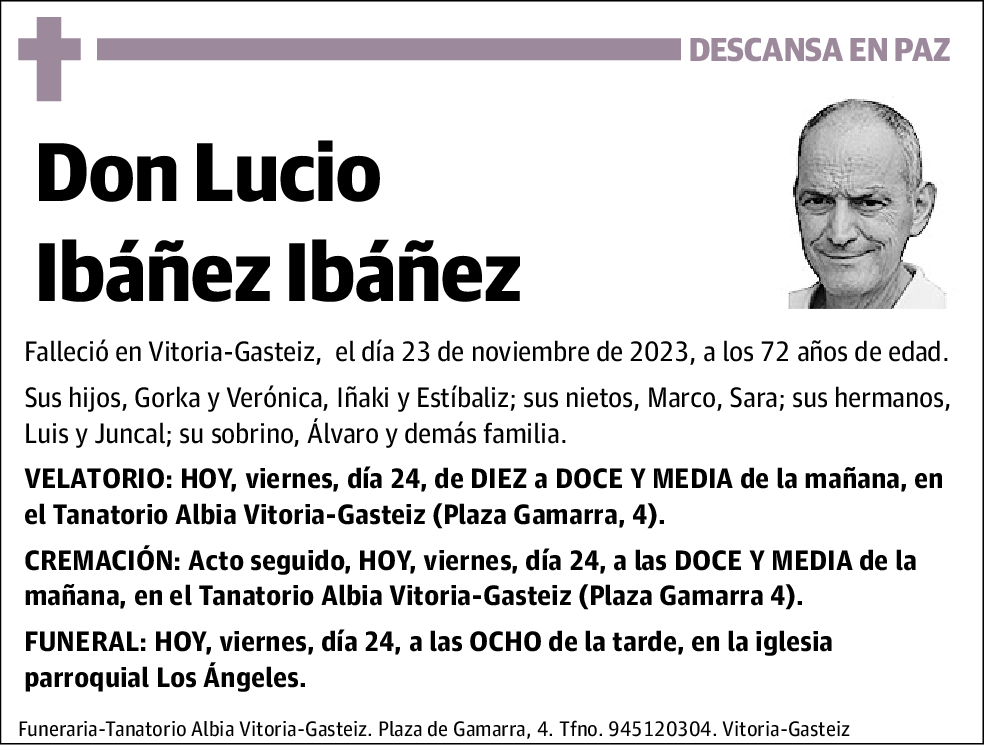 Lucio Ibáñez Ibáñez
