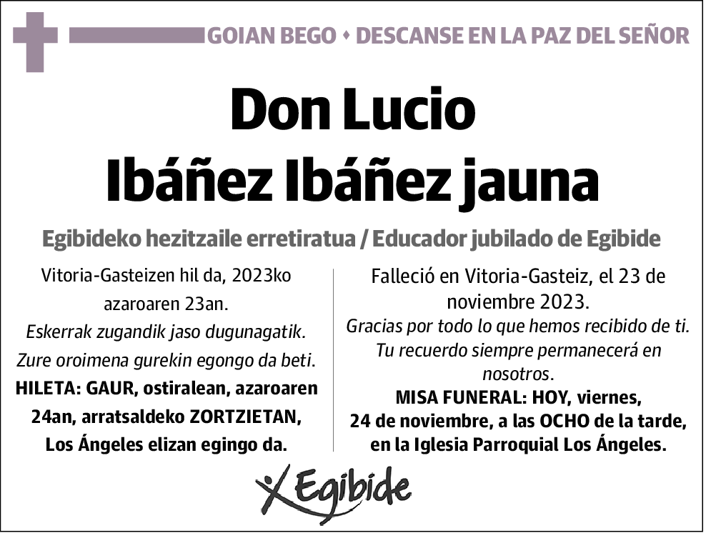 Lucio Ibáñez Ibáñez