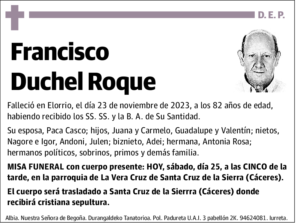 Francisco Duchel Roque