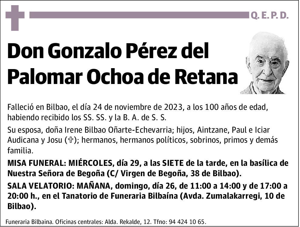 Gonzalo Pérez del Palomar Ochoa de Retana