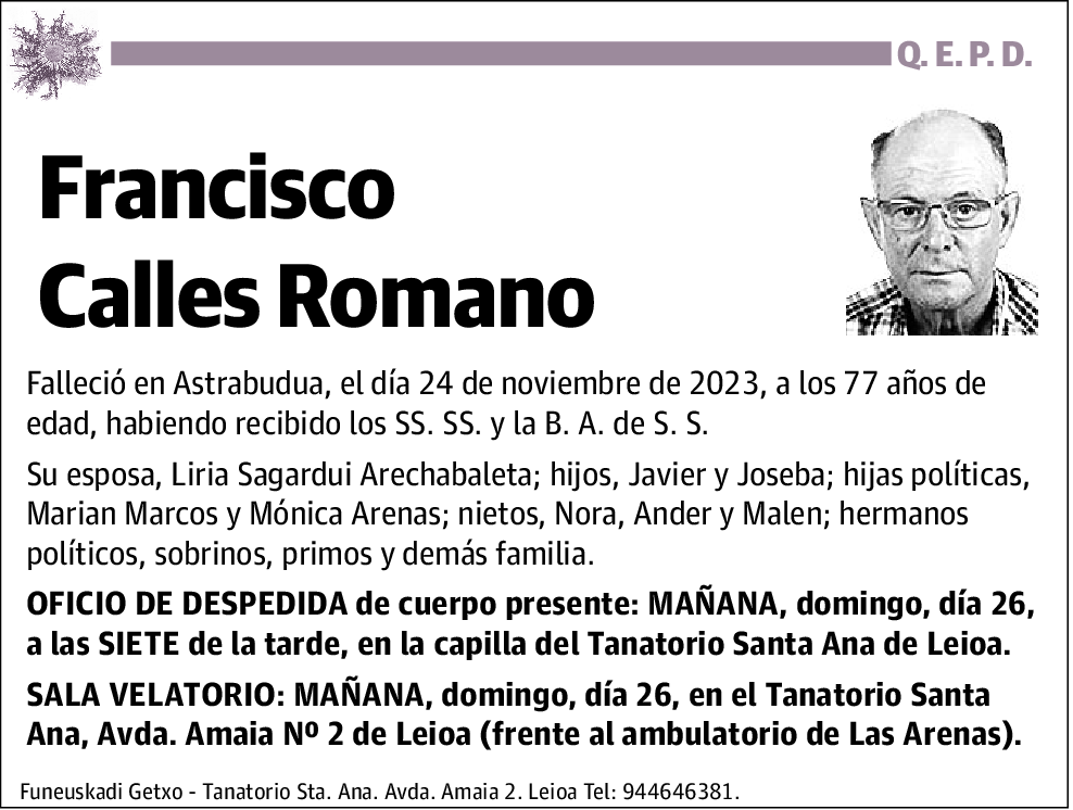 Francisco Calles Romano