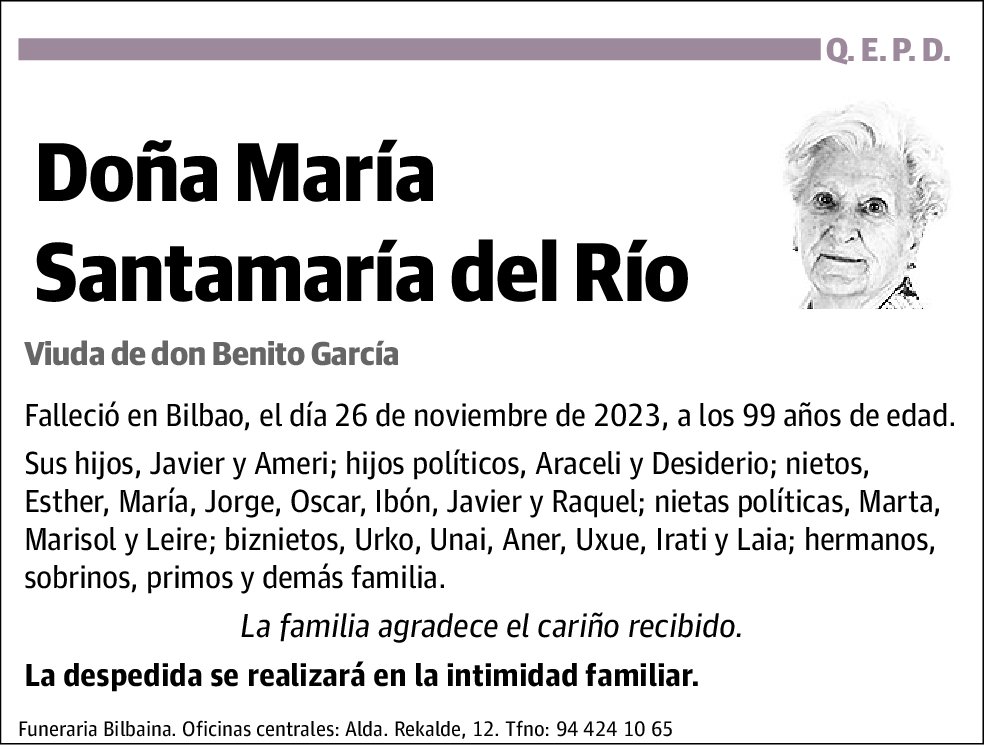 María Santamaría del Río