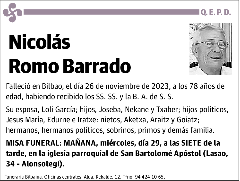 Nicolás Romo Barrado