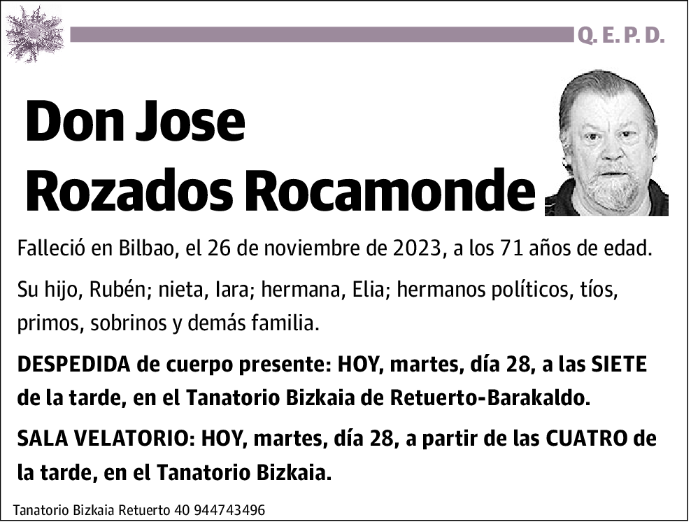 Jose Rozados Rocamonde