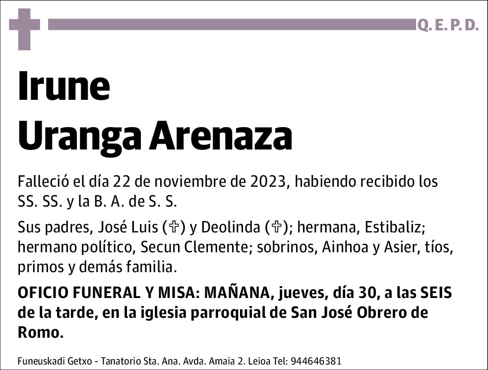 Irune Uranga Arenaza