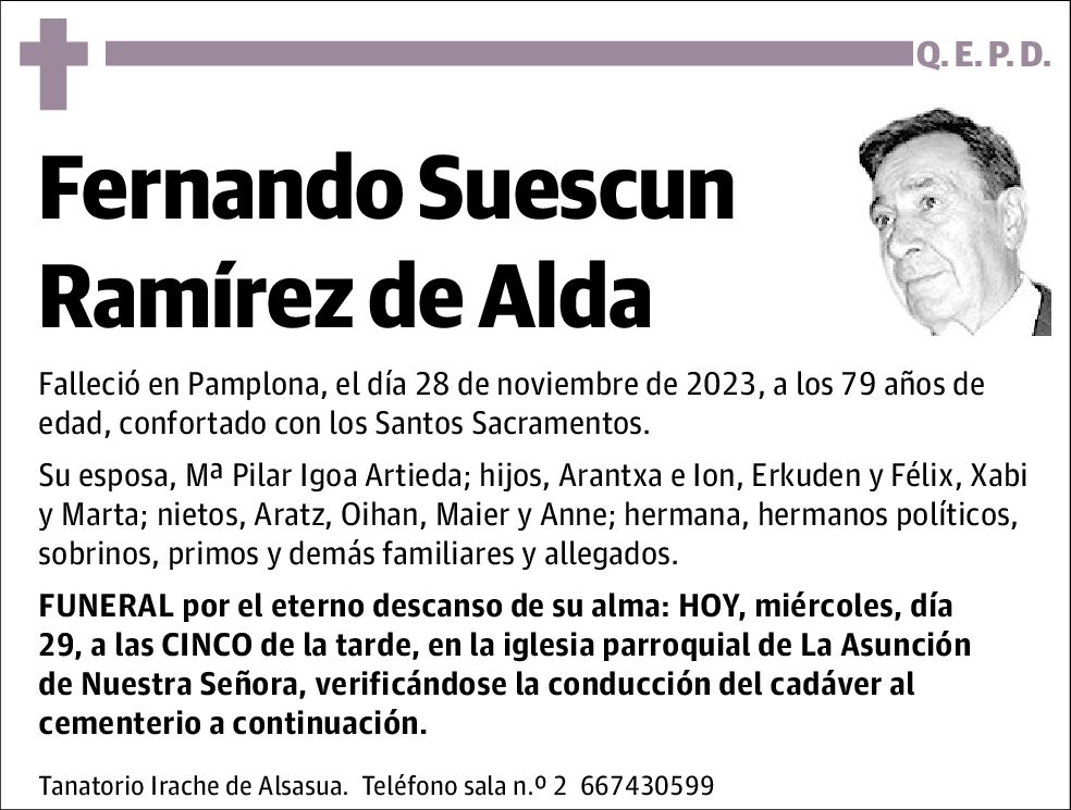 Fernando Suescun Ramírez de Alda