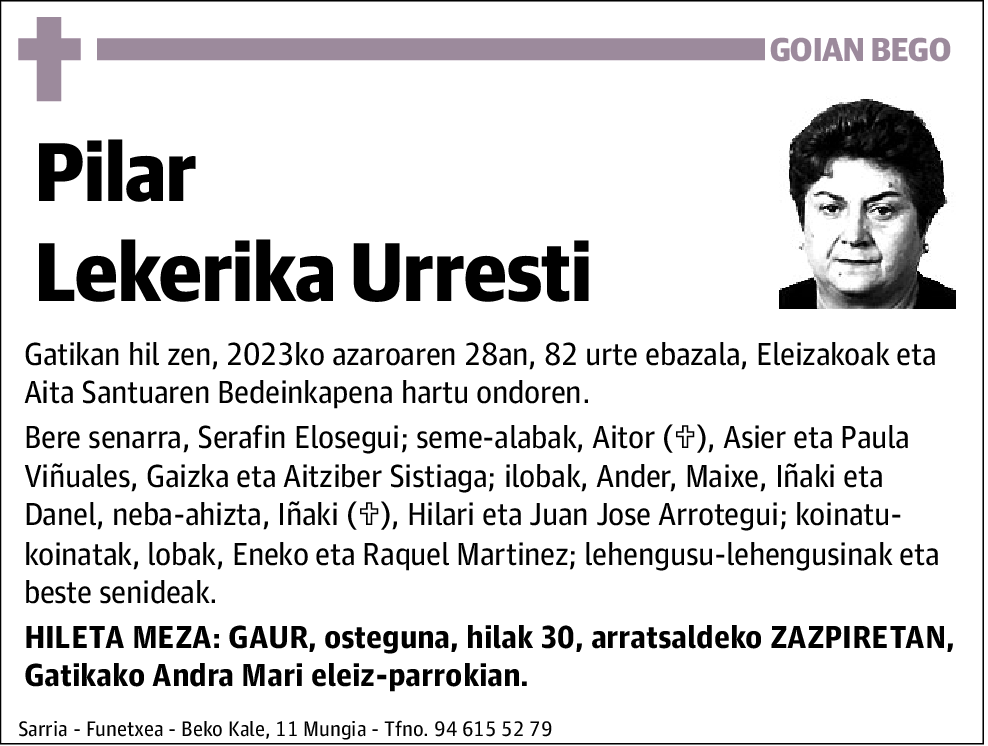 Pilar Lekerika Urresti