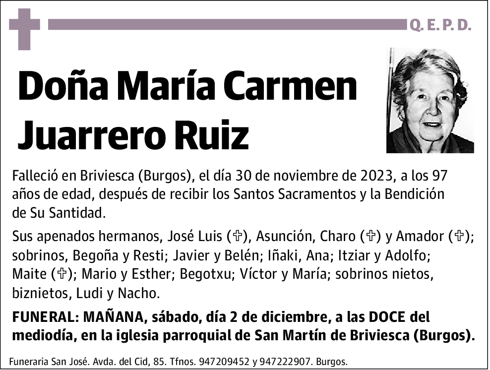 María Carmen Juarrero Ruiz