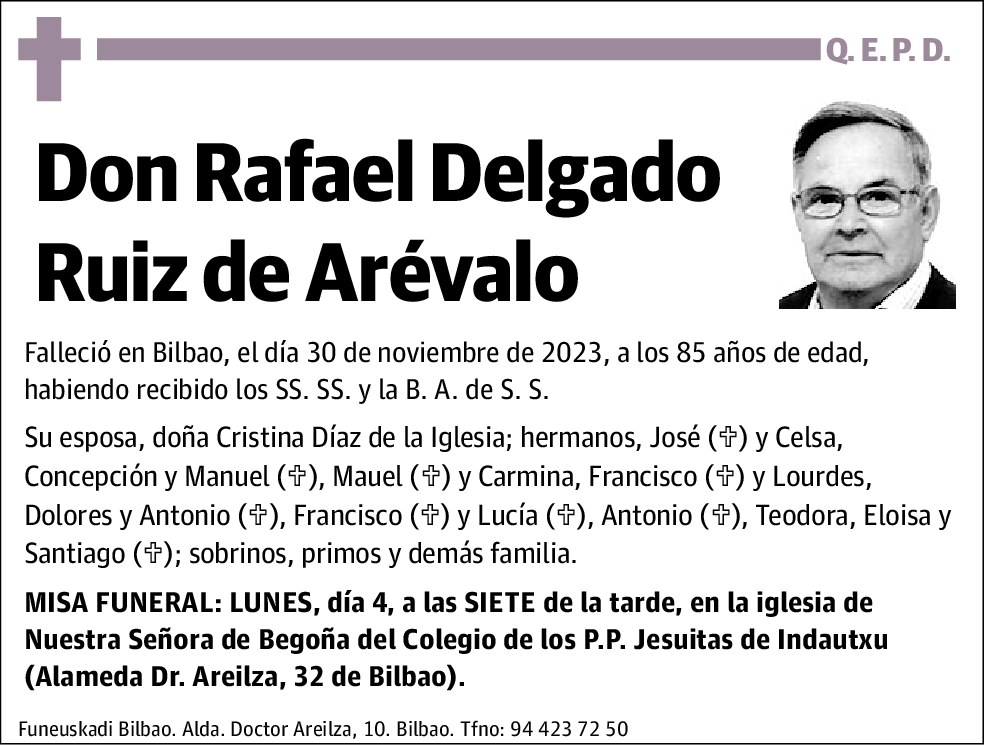 Rafael Delgado Ruiz de Arevalo