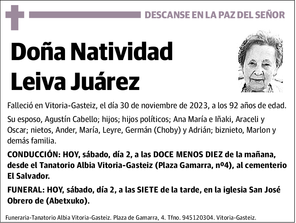 Natividad Leiva Juárez