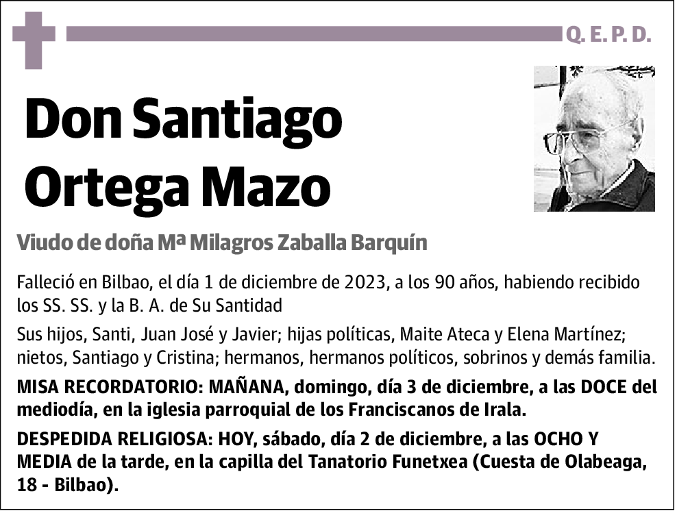 Santiago Ortega Mazo