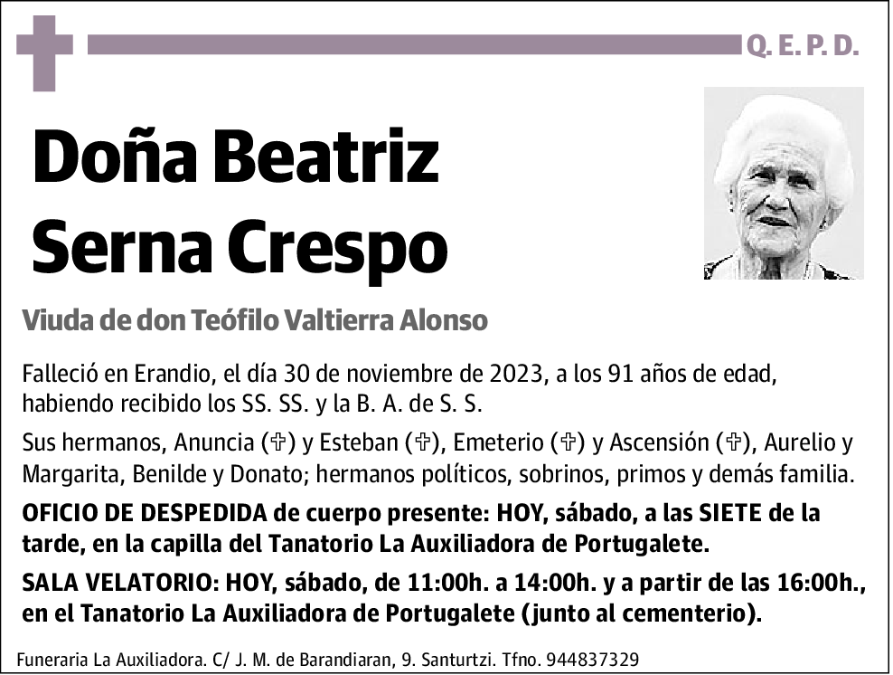 Beatriz Serna Crespo