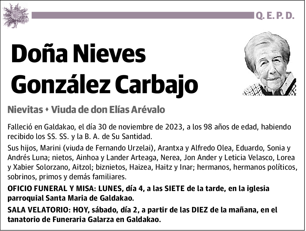 Nieves González Carbajo