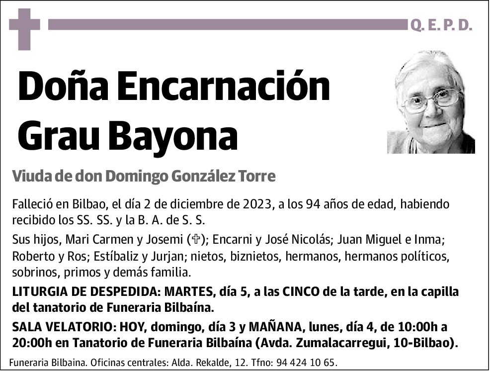 Encarnación Grau Bayona