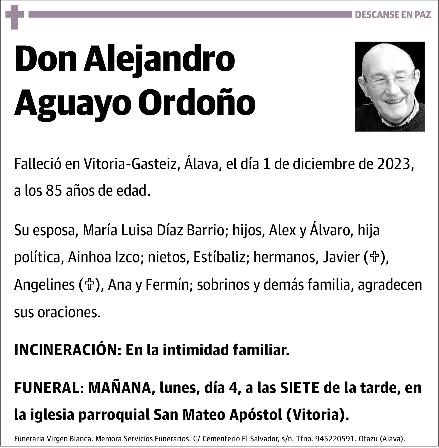 Alejandro Aguayo Ordoño