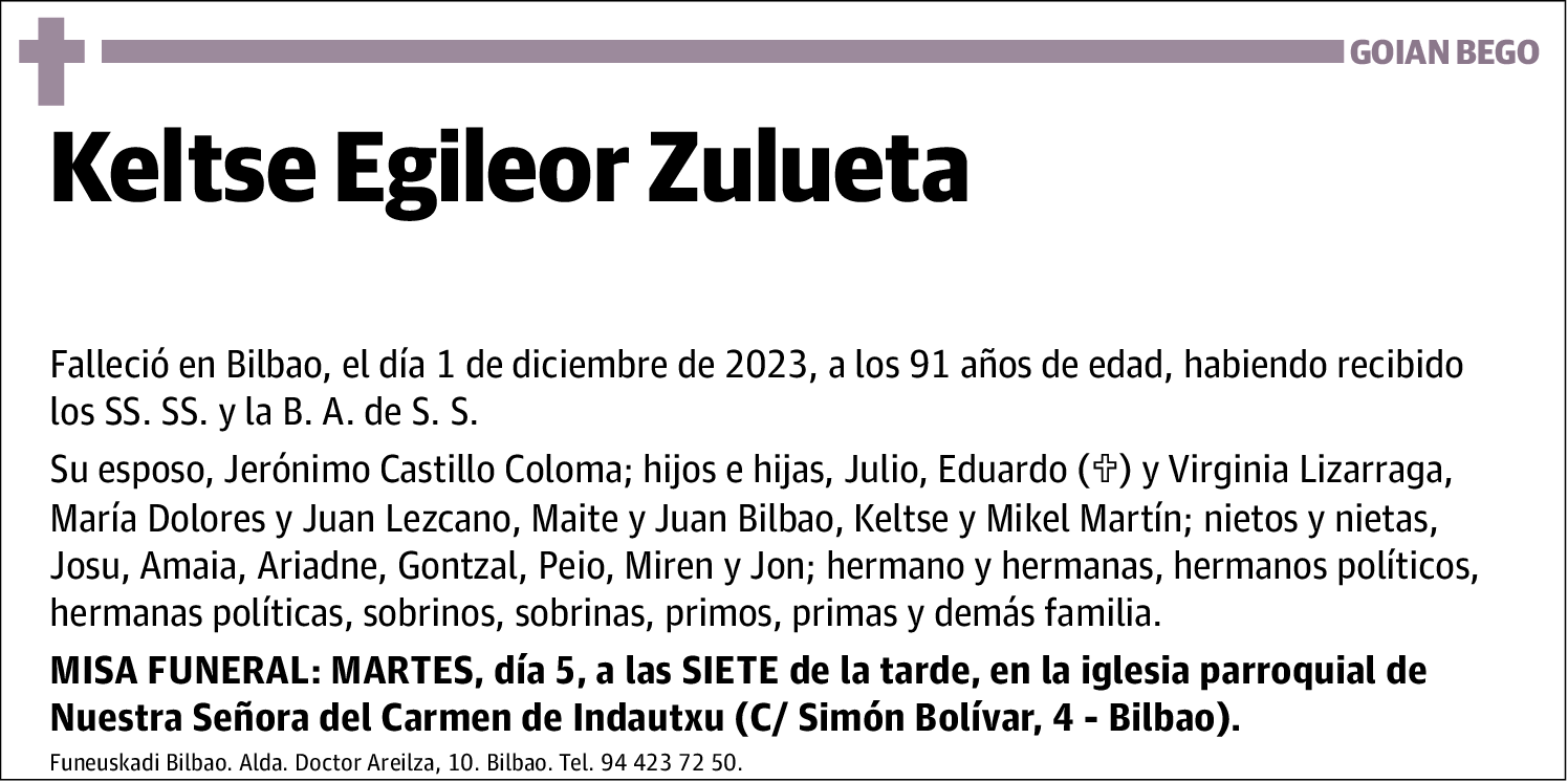 Keltse Egileor Zulueta