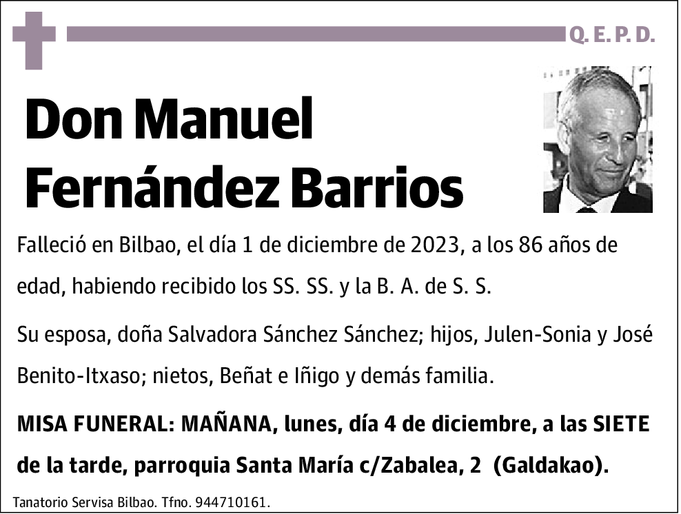 Manuel Fernández Barrios