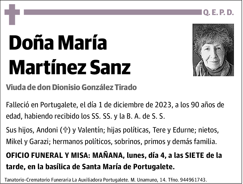 María Martínez Sanz