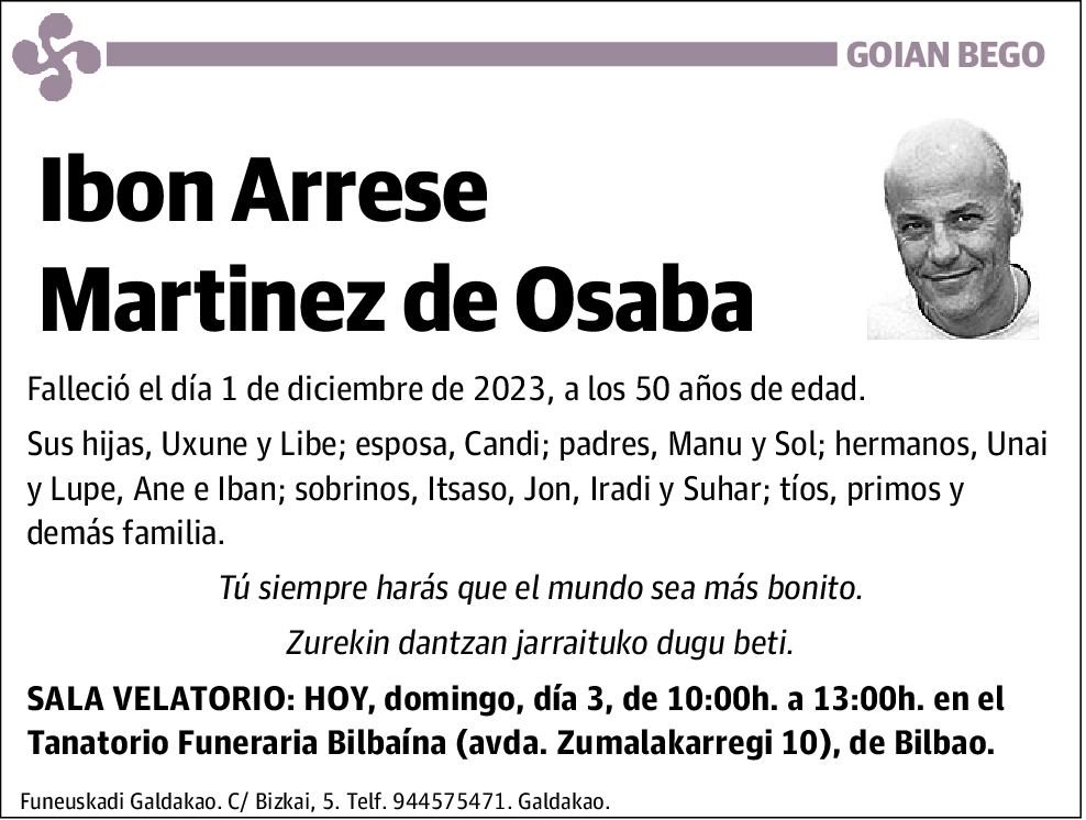 Ibon Arrese Martinez de Osaba