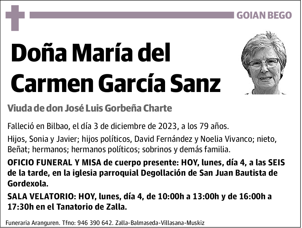 María del Carmen García Sanz