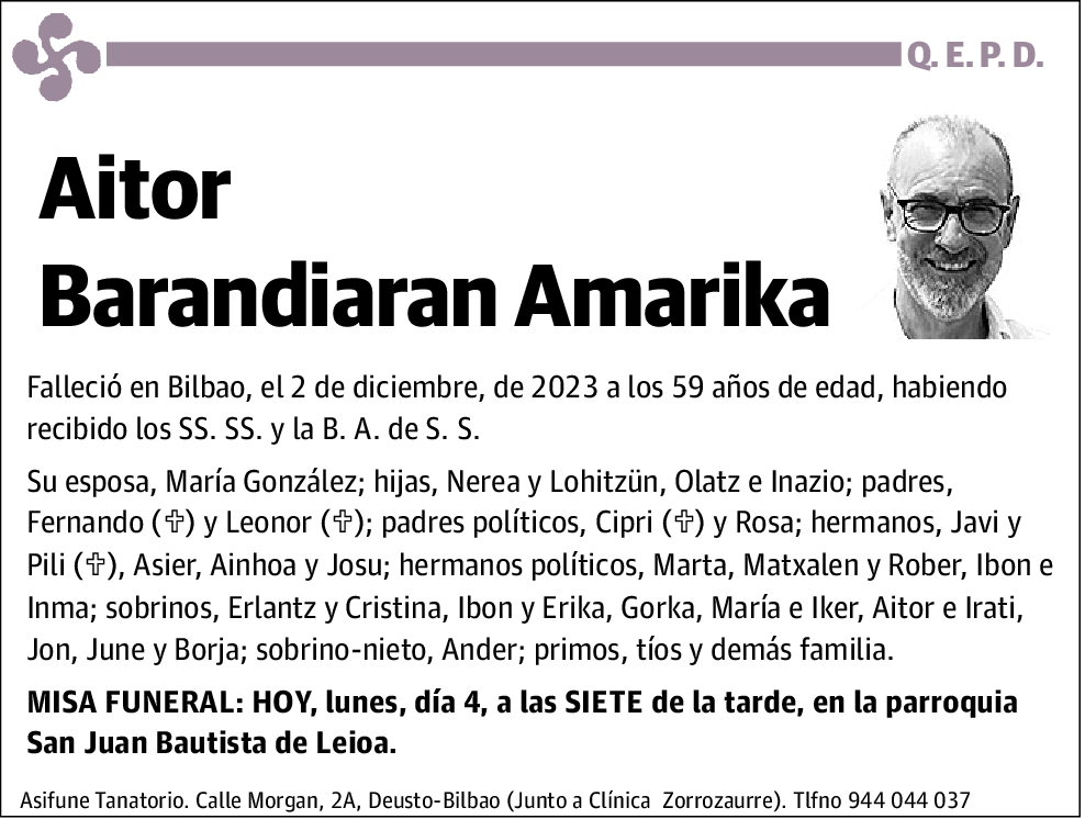 Aitor Barandiaran Amarika