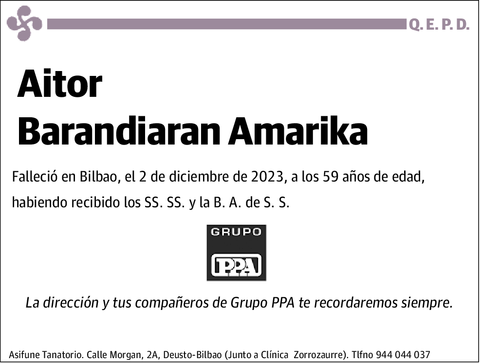 Aitor Barandiaran Amarika