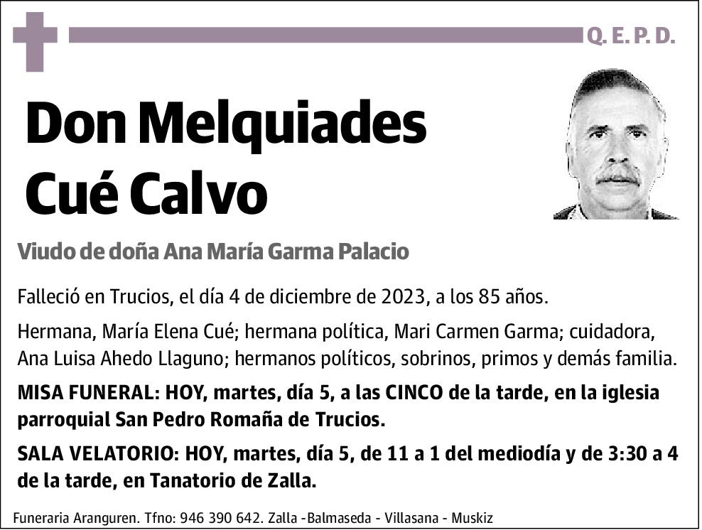 Melquiades Cué Calvo