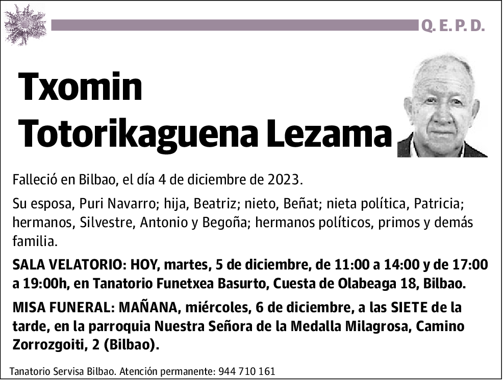 Txomin Totorikaguena Lezama