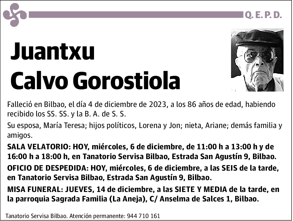 Juantxu Calvo Gorostiola