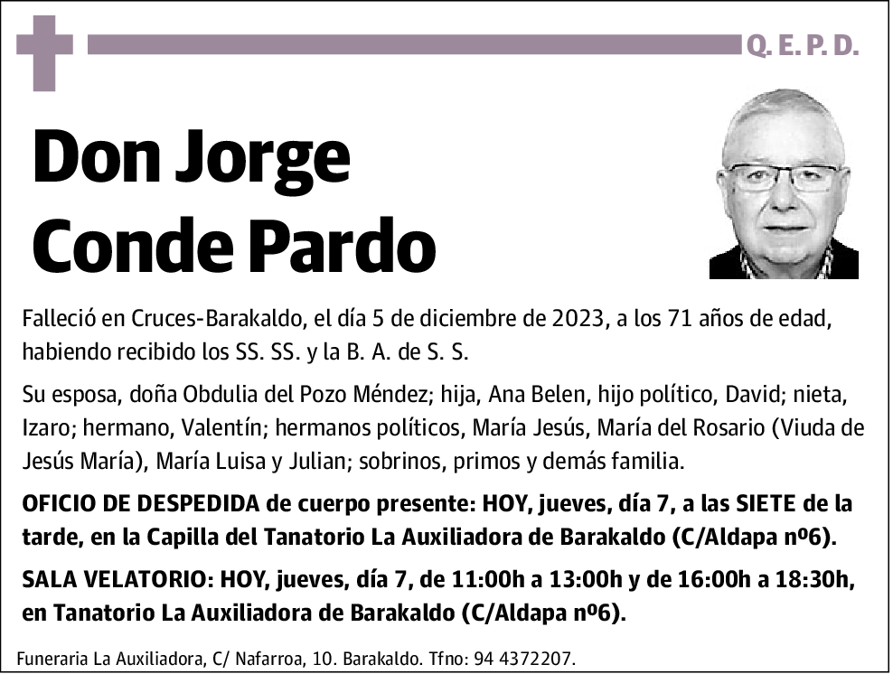 Jorge Conde Pardo