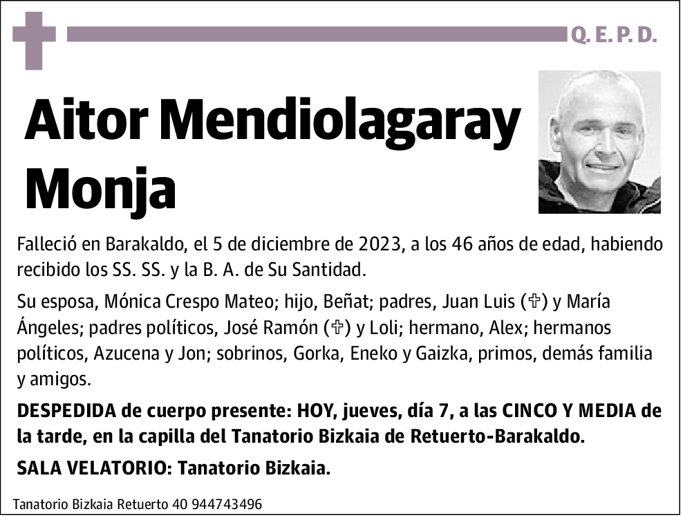 Aitor Mendiolagaray Monja