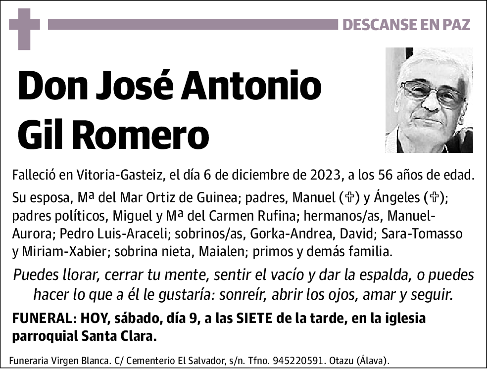 José Antonio Gil Romero