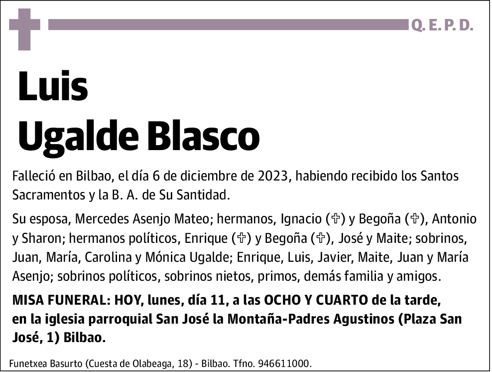 Luis Ugalde Blasco