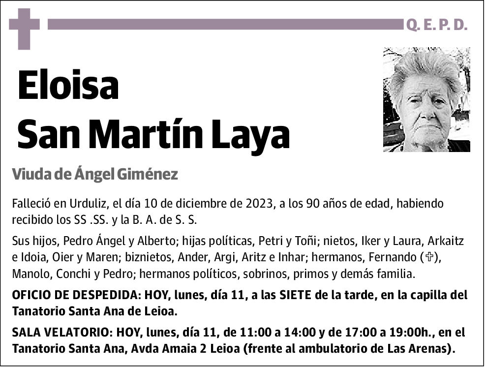 Eloisa San Martín Laya