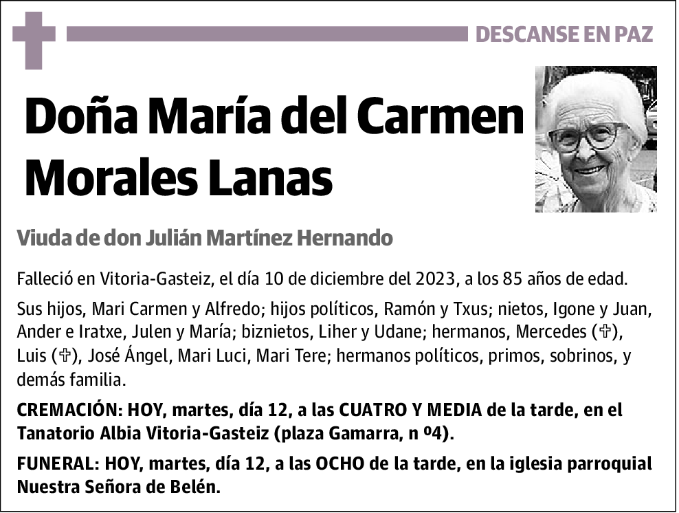 María del Carmen Morales Lanas