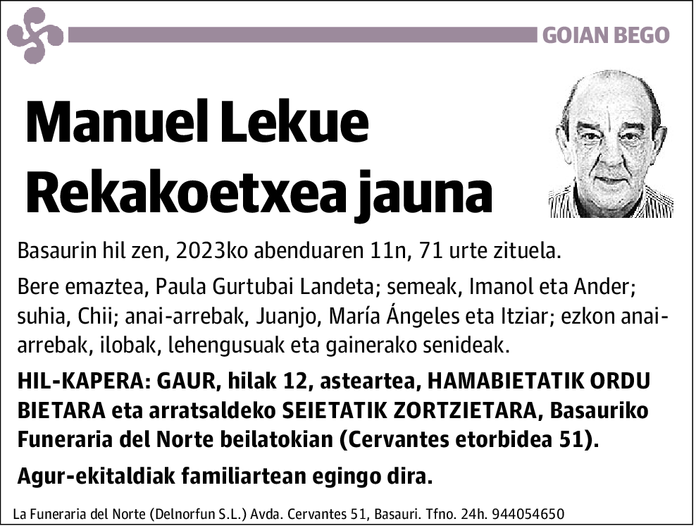 Manuel Lekue Rekakoetxea