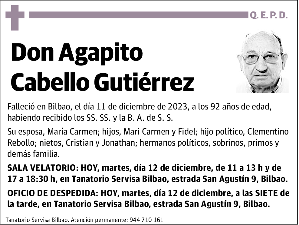 Agapito Cabello Gutiérrez