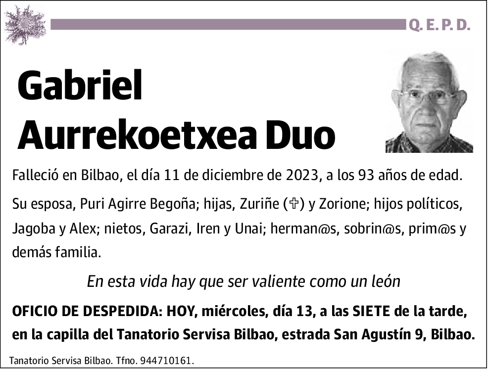 Gabriel Aurrekoetxea Duo