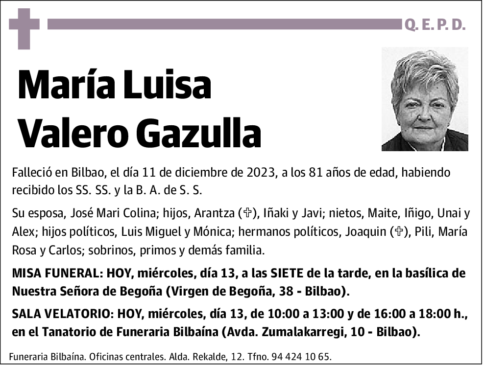 María Luisa Valero Gazulla