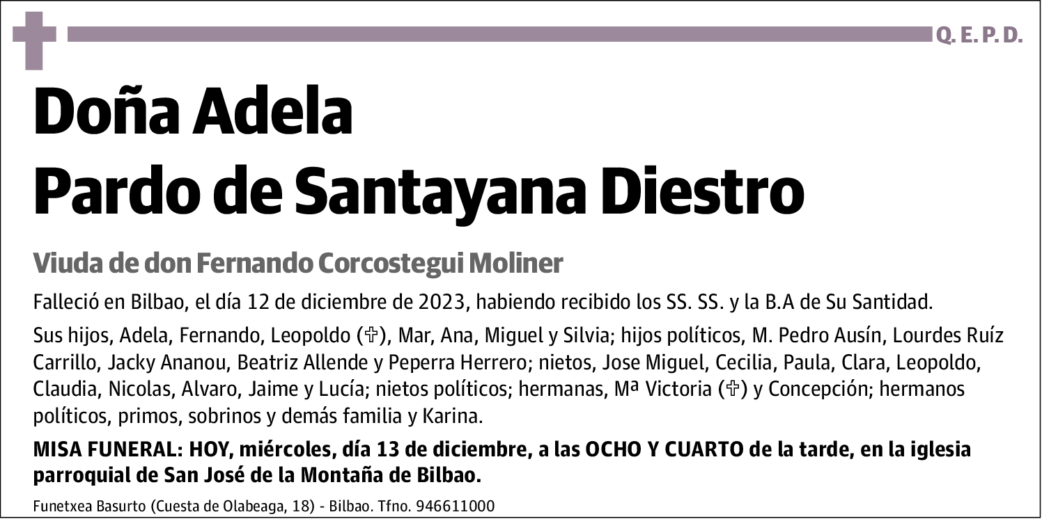 Adela Pardo de Santayana Diestro