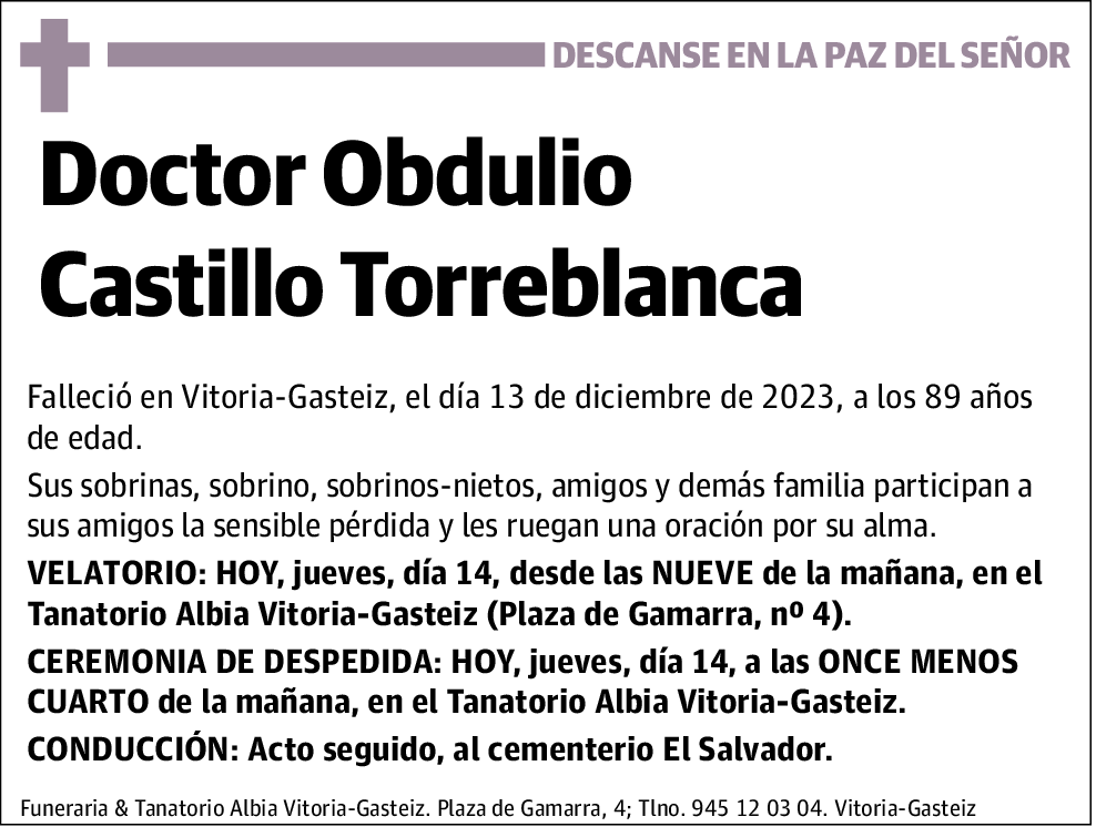 Obdulio Castillo Torreblanca