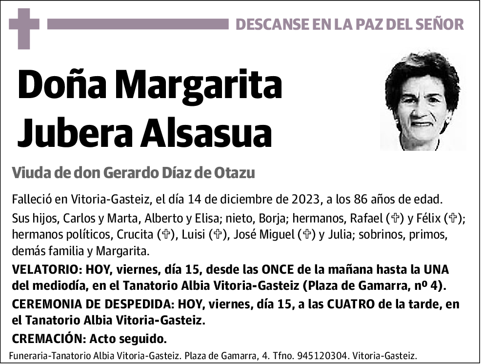 Margarita Jubera Alsasua